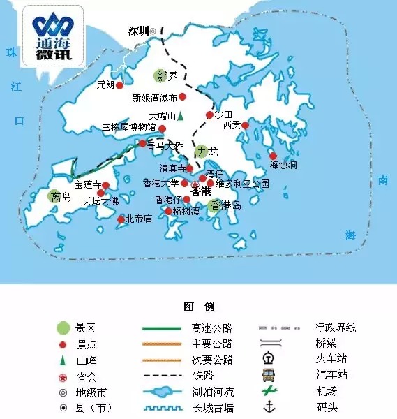 五一小长假将至，各地旅游简图